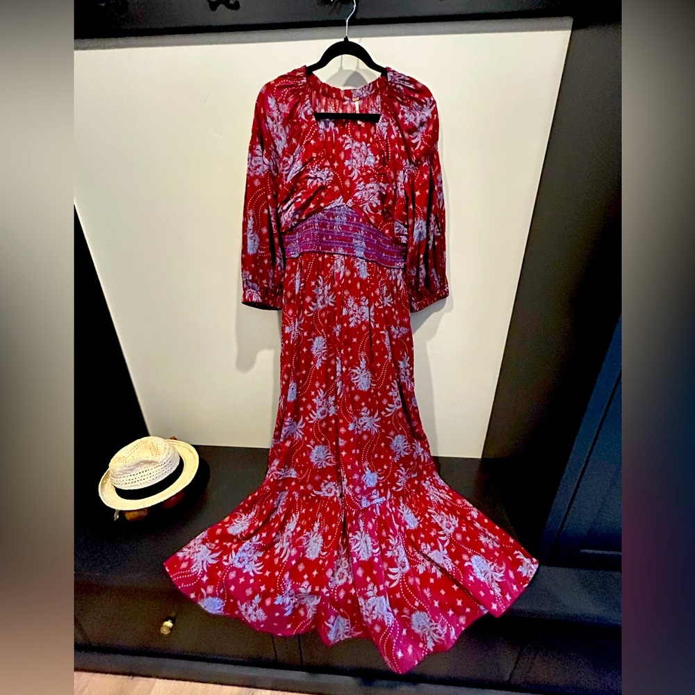 Free people maxi dress size L